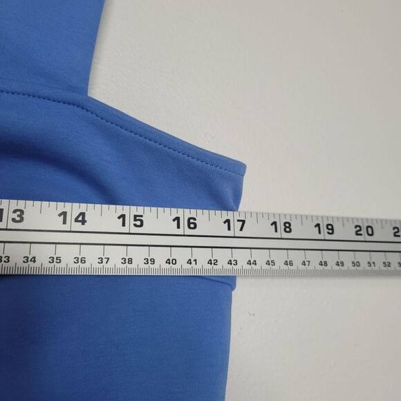 Old Navy ponte knit sleeveless minidress Pockets Flirty Square Neck Small Tall - Picture 7 of 8